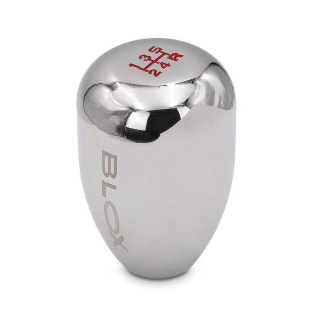 BLOX Racing Limited Series 6-Speed Billet Shift Knob Chrome Finish - M10X1.25