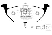 EBC 00-05 Volkswagen Beetle 2.0 Greenstuff Front Brake Pads