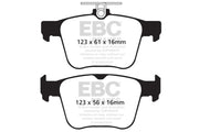 EBC 14-20 Audi S3 2.0 Turbo Yellowstuff Rear Brake Pads