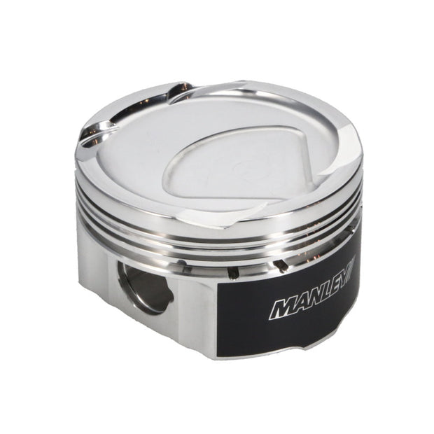 Manley 2013+ Subaru BRZ 86.50mm +.5mm Bore -11.4cc Dish 10.0:1 CR Platinum Series Piston Set