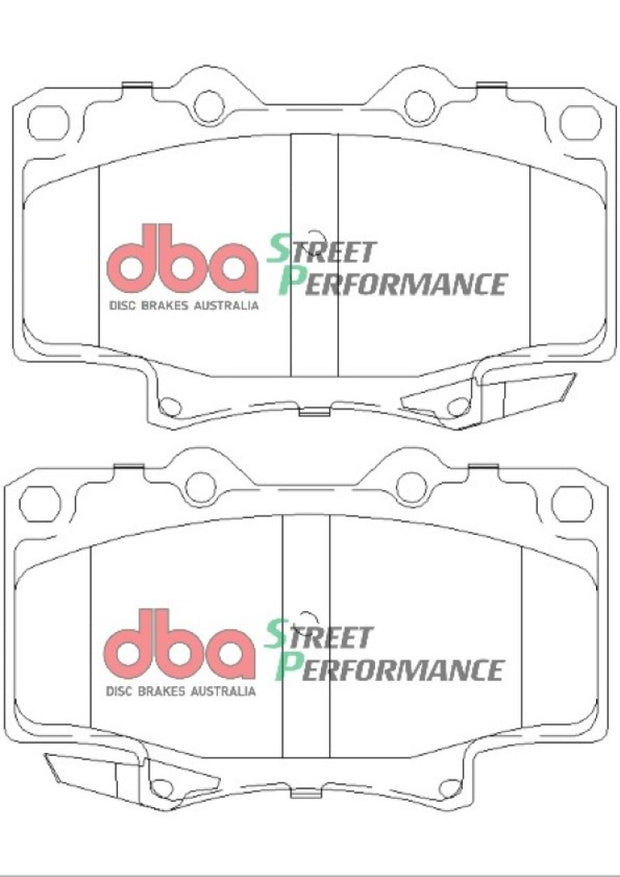 DBA 91-96 Toyota Land Cruiser SP500 Front Brake Pads