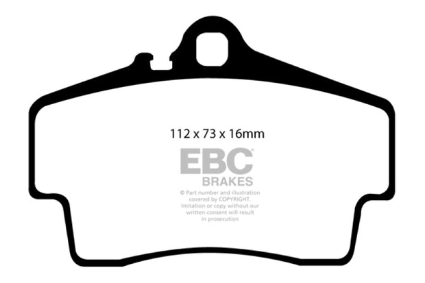 EBC Brakes Greenstuff 2000 Series Sport Pads