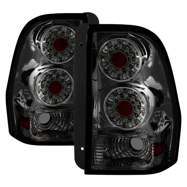 Xtune Chevy Trailblazer 02-09 LED Tail Lights Smoke ALT-ON-CTB02-LED-SM