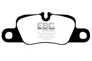 EBC 12-15 Porsche 911 (991) (Cast Iron Rotor only) 3.8 Carrera S Redstuff Rear Brake Pads