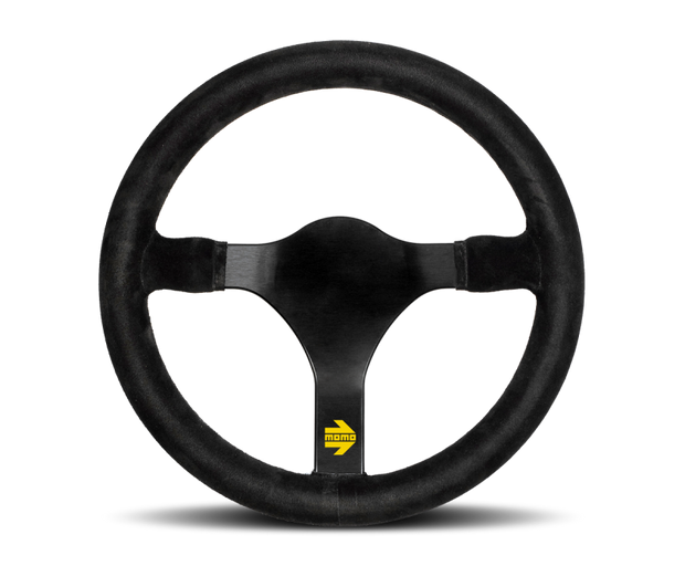 Momo MOD31 Steering Wheel 320 mm -  Black Suede/Black Spokes