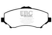 EBC 08-11 Chrysler Town & Country 3.3 Yellowstuff Front Brake Pads