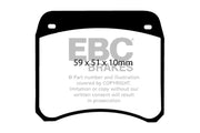 EBC Brakes Yellowstuff Performance Brake Pads