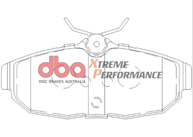 DBA 05-07 Ford Mustang GT / V6 XP650 Rear Brake Pads