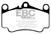 EBC 03-05 Porsche 911 (996) (Cast Iron Rotor only) 3.6 Carrera 4S Redstuff Front Brake Pads