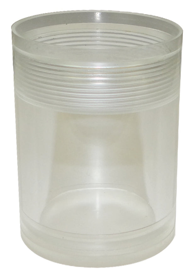 Moroso Air/Oil Separator Replacement Drain Cap - Small Body - Clear Bottom