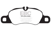 EBC 09-12 Porsche 911 (997) (Cast Iron Rotor only) 3.6 Carrera 2 Yellowstuff Front Brake Pads