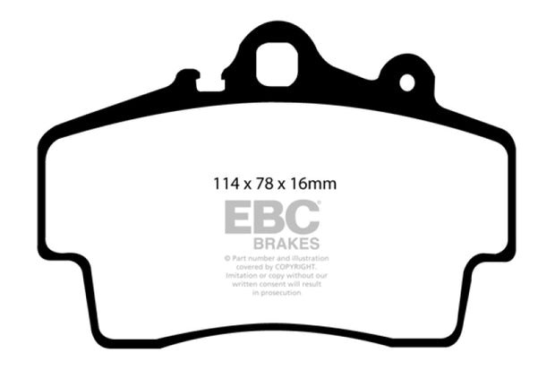 EBC Brakes Greenstuff 2000 Series Sport Pads