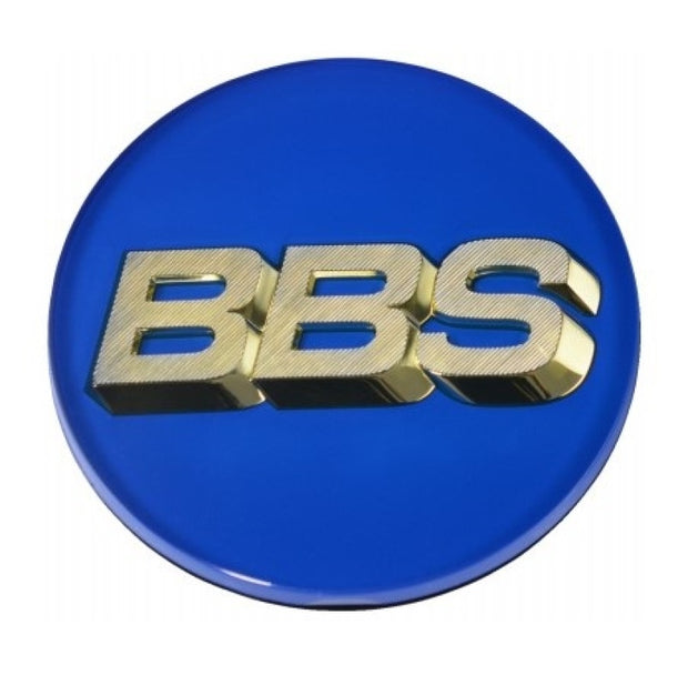 BBS Center Cap 56mm Blue/Gold