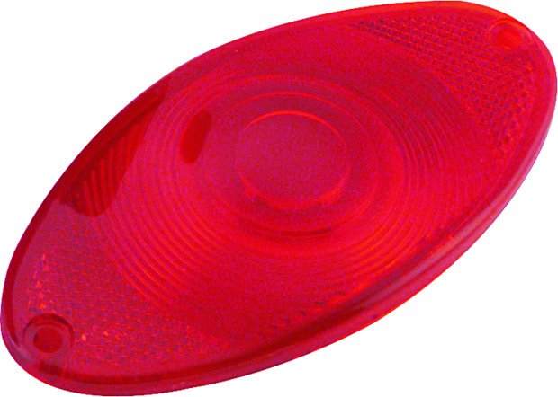 Bikers Choice Cat Eye Taillight Replacement Lens Red