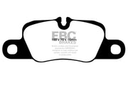 EBC 12-15 Porsche 911 (991) (Cast Iron Rotor only) 3.8 Carrera S Redstuff Rear Brake Pads