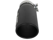 aFe MACH Force-Xp 409 Stainless Steel Exhaust Tip 3.5 In x 4.5in Out x 12in L Clamp-On