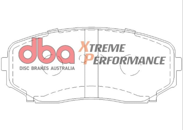 DBA 07-15 Ford Edge XP Performance Front Brake Pads