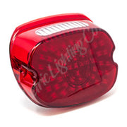 Letric Lighting 99-23 Square Back Model SO-LO Slantback Low-Profile LED Taillight - Red Lens