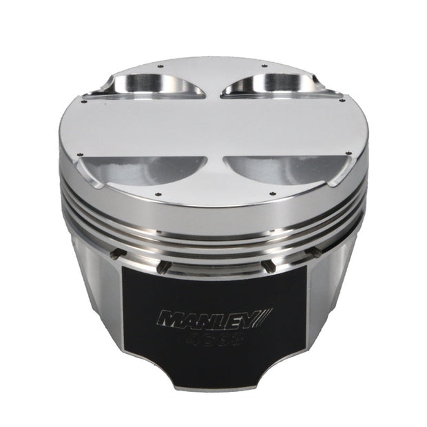 Manley Mitsubishi 4G63/4G63T 86mm Bore 10.0/10.5:1 Comp Ratio -2.5cc Flat Top T/T Piston Set