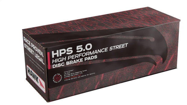 Hawk 16-18 Porsche Macan HPS 5.0 Street Rear Brake Pads