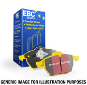 EBC 10-13 Audi A3 2.0 Turbo (Bosch rear caliper) Yellowstuff Rear Brake Pads