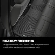 Husky Liners 2022 VW Taos X-Act Contour Black 2nd Row Floor Liners