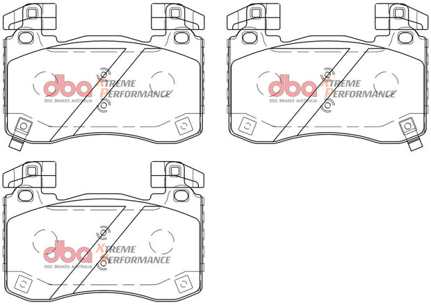 DBA 2018+ Kia Stinger V6 Twin Turbo XP Performance Front Brake Pads