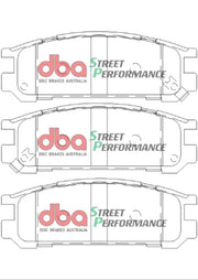 DBA 1998 Subaru Impreza RS Sedan SP Performance Rear Brake Pads