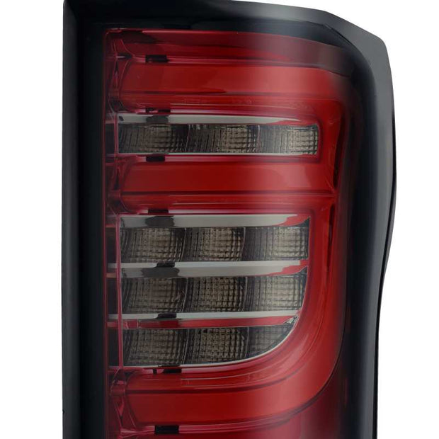 AlphaRex 15-17 Ford F-150 (Excl Models w/Blind Spot Sensor) PRO-Series LED Tail Lights Red Smoke