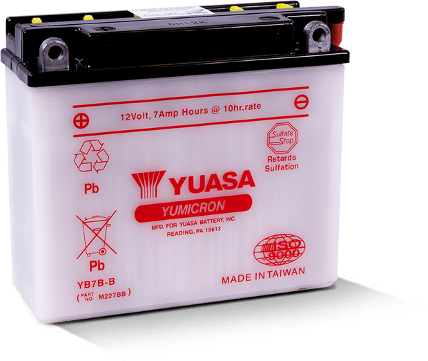 Yuasa YB7B-B Yumicron 12 Volt Battery