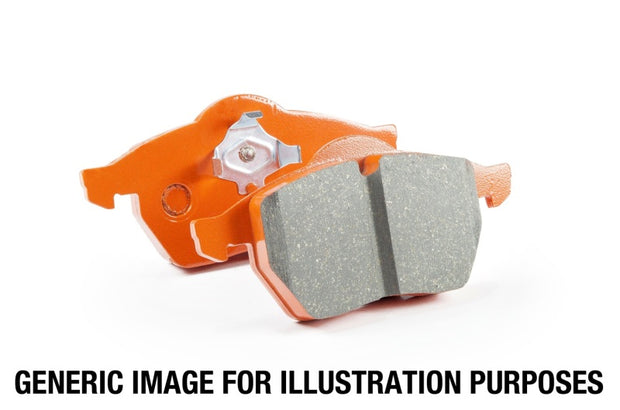 EBC 11+ Mclaren MP4-12C 3.8 Twin Turbo Orangestuff Rear Brake Pads