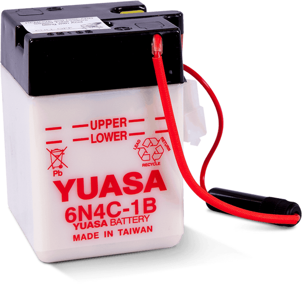 Yuasa 6N4C-1B Conventional 6 Volt Battery