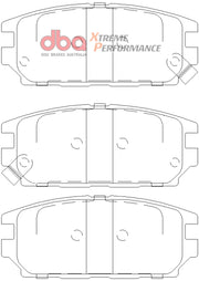 DBA 1994 Eagle Talon TSi (1st Gen) AWD XP Performance Front Brake Pads