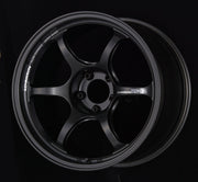 Advan RG-D2 18x9.5 +40 5-100 Semi Gloss Black Wheel