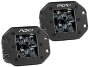 Rigid Industries D2 - Midnight Edition Flush Mount Spot Lights