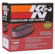 K&N 59-74 Rover Custom Round Race Filter Length 6.56in Width 6.31in Height 2.25in