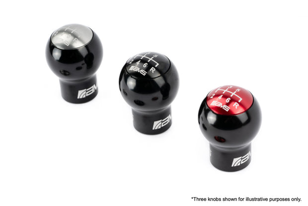 AMS Performance Subaru WRX/STi 6-Speed Billet Shift Knob (Incl Red, Black, & Gunmetal Cap)