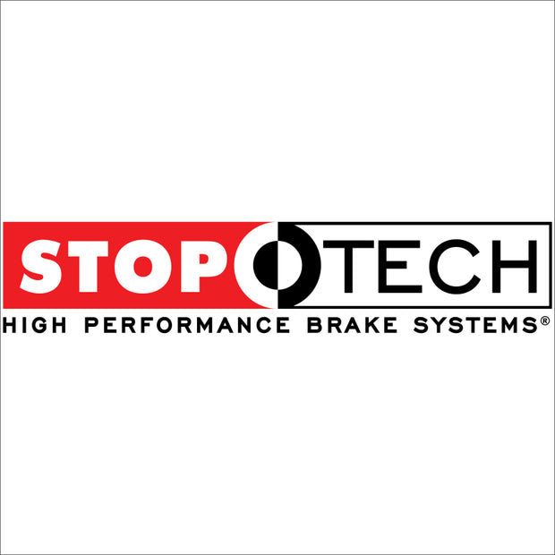 StopTech 09-16 Audi A4 Rear Left Cryo Slotted Rotor