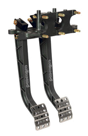 Wilwood Adjustable Dual Pedal - Brake / Clutch - Rev. Swing Mount - 6.25:1