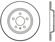 StopTech 09-16 Audi A4 Rear Left Cryo Slotted Rotor