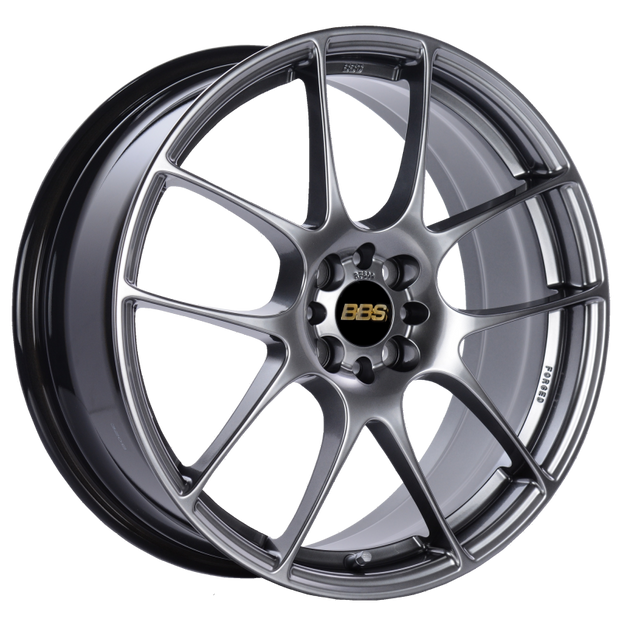 BBS RF 18x7.5 4x100 ET48 Diamond Black Wheel -70mm PFS/Clip Required