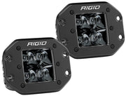 Rigid Industries D2 - Midnight Edition Flush Mount Spot Lights